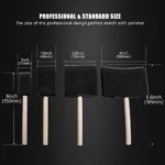 Car Air Conditioner Vent & Grille Cleaner Brush – Wooden Handle Auto Detailing Brush 8 15318 26883d