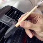 Car Air Conditioner Vent & Grille Cleaner Brush – Wooden Handle Auto Detailing Brush 7 15318 9a95e3