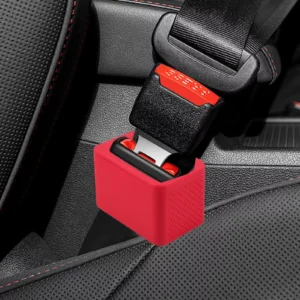 Car Seat Buckle Cover Seat Belt Guard Holder Protector with Anti-Chafing Adjuster