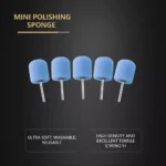 5-Piece Flexible Shaft Cylinder Polishing Pad Set for Car Detailing 4 15385 929587