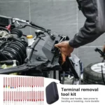 38-Piece Terminal Removal Tool Kit for Electrical Wiring Repair 7 15465 d9c26e