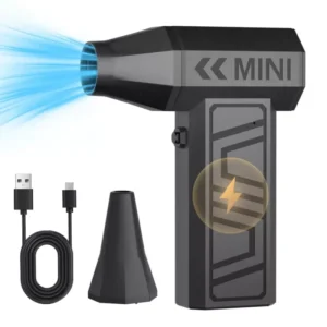 Portable Turbo Jet Fan Electric Air Duster with Type-C Fast Charging, 130,000 RPM