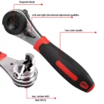 Adjustable 6-22mm Ratchet Wrench with Rust Protection & Universal Socket 6 15469 7a45da