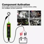 DC 6-30V Automotive Power Circuit Tester with Activation & Short Circuit Detection 8 15470 0edb76