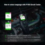 12/24V Multifunctional Automotive Circuit Tester with LCD Display & Probe Kit 6 15479 0f781c