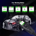 12/24V Multifunctional Automotive Circuit Tester with LCD Display & Probe Kit 8 15479 cd0bd0