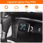 Digital Car Tire Pressure Monitoring System with USB Charging & Safety Alarm 6 15482 0427d7
