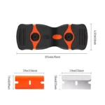 Dual-Purpose Razor Blade Scraper for Decal & Vinyl Removal with Plastic & Metal Blades 9 15603 2f64eb