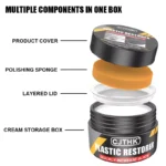 Car Plastic & Leather Restorer - Back to Black Gloss Coating & Polish 6 15604 3ed5f7
