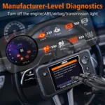 Professional OBD2 Automotive Scanner with Engine, ABS, SRS & Transmission Diagnostics 6 15674 2040f1