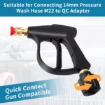 High Pressure Washer Gun 4350 PSI with 7 Nozzle Tips & Quick Connector 4 15702 b5c0cb