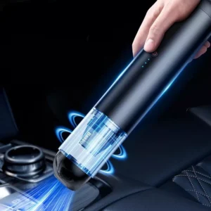 Powerful 15000Pa Cordless Car Vacuum Cleaner with LED & Blower Function