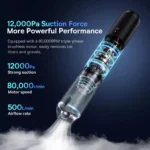 Portable Wireless Car Vacuum Cleaner with Powerful Suction and 4-in-1 Use 4 15774 860e35