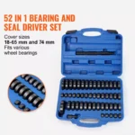 52PCS Bearing & Seal Driver Set for Wheel, Axle & Transmission Repair 4 15815 73aeef