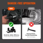 23PCS Front Wheel Drive Bearing Puller & Installer Kit 7 16201 1d65a4