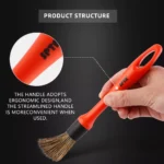 5-Pack Car Detailing Brush Set - Soft Mixed Hair Interior & Exterior Kit 6 16284 512689
