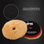 Heavy Cut Wool Polishing Pads for Dual Action & Rotary Polishers – 3/5/6 Inch 7 16308 23d3e5