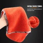 Ultra-Thick 1200GSM Microfiber Car Cleaning & Drying Towel 16"x16" - Multi-Use 6 16324 11eff8