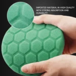 Honeycomb Car Buffing Pads – 5" Polishing & Waxing Foam Set 5 16386 43f89e