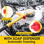 360° Rotating Car Wash Brush with Automatic Foaming & High-Pressure Cleaning 4 16413 807c2f