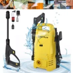 125Bar Electric High Pressure Washer with Adjustable Nozzle & Quick Connect Kit 3 16444-99b10f.webp