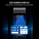 High-Speed Turbo Handheld Fan with LED Light – 1600G Thrust Power 8 16491 c64b4f