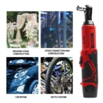 3/8” Cordless Electric Ratchet Drill & Screwdriver Set 5 16502 ba6f33