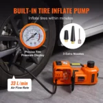 5-Ton Electric Car Jack with Hydraulic Lift & Tire Inflator for SUV Sedan Truck 6 16568 bf51b8