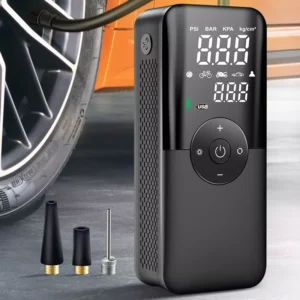 Rechargeable Cordless Tire Inflator – Portable Air Pump for Car, Bike & Sports