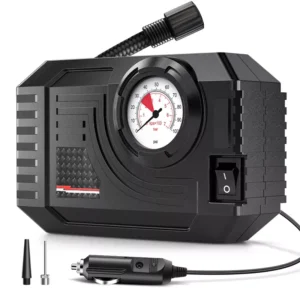 Portable Mini Air Pump Tire Inflator for Cars, Bikes, and Sports Balls - Digital Compressor