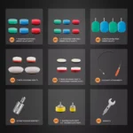 29pcs Mini Car Polishing Kit with Flexible Shaft for Detailing & Buffing 7 16855 4a0946