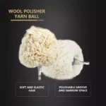 4" Wool Polishing Ball for Drill 6 19009 4cdeaa