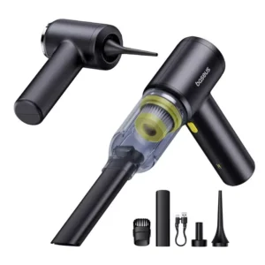 Powerful 4-in-1 Cordless Car Vacuum Cleaner with Air Blower & Inflator