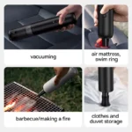 Wireless 4-in-1 Car Vacuum Cleaner with 12000Pa Suction & Air Pump 6 19083 5e2bcc