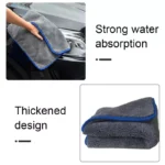 1200GSM Microfiber Car Wash Drying Towel 5 19245 be9da3