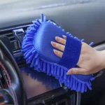2-Pack Microfiber Chenille Car Wash Sponge Gloves – Auto Detailing Cleaning Pads 9 19333 af7983