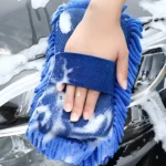 2-Pack Microfiber Chenille Car Wash Sponge Gloves – Auto Detailing Cleaning Pads 6 19333 fd62da