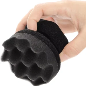 Car Tire Shine & Wax Applicator Sponge – Handheld Detailing Tool