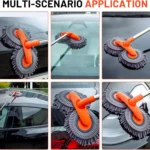 Telescopic Car Wash Mop with Double Brush Head & 360° Rotation 6 19414 744c18
