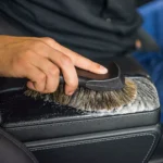 Genuine Horsehair Leather Cleaning Brush for Car Interior Detailing 3 19446-f38799.webp