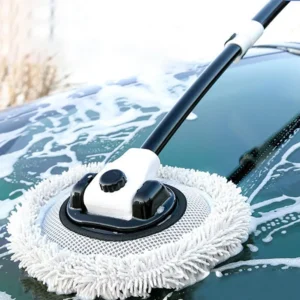 Telescoping Car Wash Mop with Chenille Brush Head