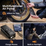 Portable Rechargeable Electric Tire Inflator for Car, Bicycle & Sports Balls 6 19726 e4ecc2