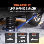 3-Ton Triple Bag Air Jack with Fast Lift & Adjustable Handle 4 19888 57755a