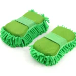 2Pcs Coral Car Wash Gloves & Sponges for Toyota, Ford, BMW 7 20843 1856a9
