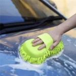 2Pcs Coral Car Wash Gloves & Sponges for Toyota, Ford, BMW 5 20843 96f2e0