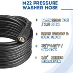 High Pressure Washer Extension Hose 5 21077 4f990a