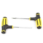 Car Tire Repair Tool Kit – Tubeless Tire Puncture Plug Set for Auto & Bike 11 21112 469582