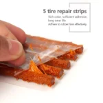 Car Tire Repair Tool Kit – Tubeless Tire Puncture Plug Set for Auto & Bike 7 21112 fc91f8