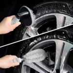 Strong Decontamination Car Tire Brush for Hub & Wheel Cleaning 5 21132 6761f4