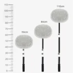 15 Degree Bend Telescoping Car Wash Brush - Flexible Chenille Cleaning Mop 8 21187 69f8db
